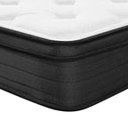 Matelas Whisen 8 Twin Hybrid en mousse à mémoire de forme, ressorts ensachés, fermeté moyenne