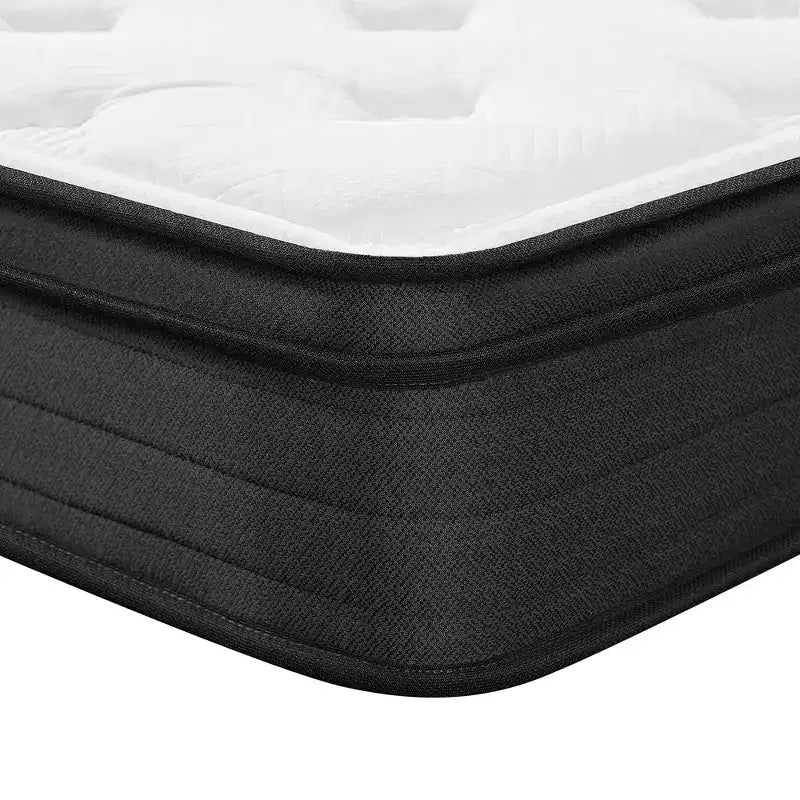 Matelas Whisen 8 Twin Hybrid en mousse à mémoire de forme, ressorts ensachés, fermeté moyenne
