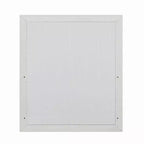 Miroir de commode Royal Hampton Accent, cadre carré en bois élégant, 34x39 rose brillant
