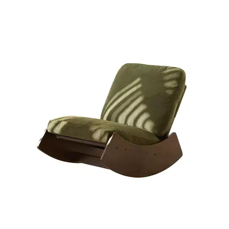Fauteuil à bascule planeur rembourré confortable, multi-positions, fauteuil d'appoint pour le salon, la chambre ou la chambre de bébé