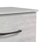 Table de chevet Galano à 2 tiroirs avec rangement 47,5 L x 39,9 P x 60,2 H cm