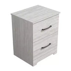 Table de chevet Galano à 2 tiroirs avec rangement 47,5 L x 39,9 P x 60,2 H cm