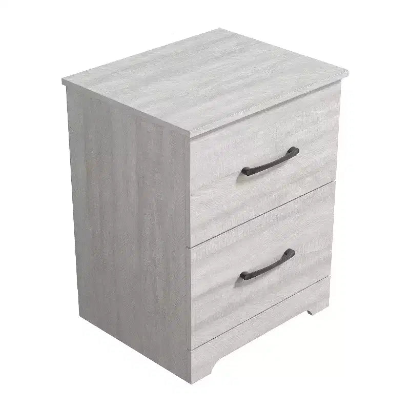 Table de chevet Galano à 2 tiroirs avec rangement 47,5 L x 39,9 P x 60,2 H cm