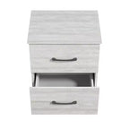 Table de chevet Galano à 2 tiroirs avec rangement 47,5 L x 39,9 P x 60,2 H cm