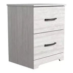 Table de chevet Galano à 2 tiroirs avec rangement 47,5 L x 39,9 P x 60,2 H cm