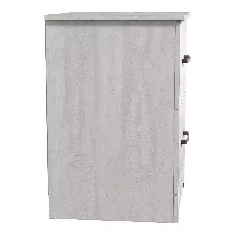 Table de chevet Galano à 2 tiroirs avec rangement 47,5 L x 39,9 P x 60,2 H cm