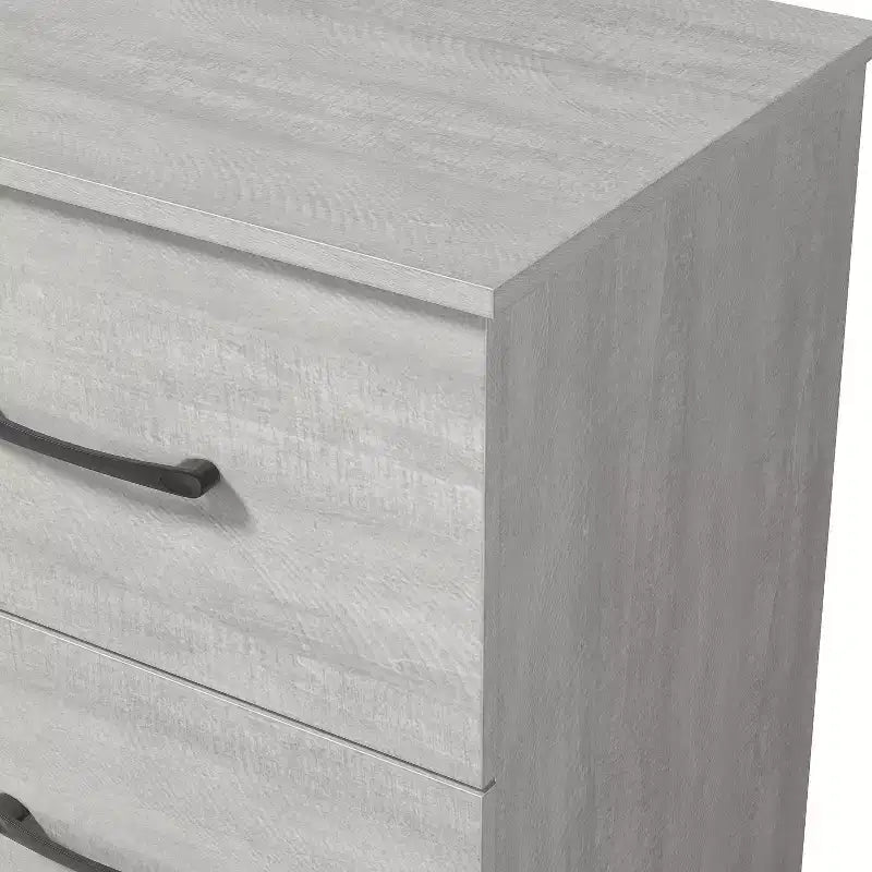 Table de chevet Galano à 2 tiroirs avec rangement 47,5 L x 39,9 P x 60,2 H cm