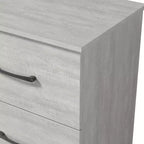 Table de chevet Galano à 2 tiroirs avec rangement 47,5 L x 39,9 P x 60,2 H cm