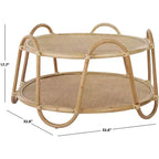 Table basse Althea - COF6513A - Naturel - Safavieh