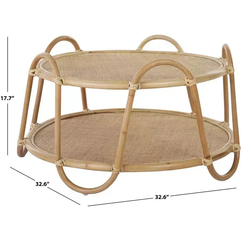 Table basse Althea - COF6513A - Naturel - Safavieh