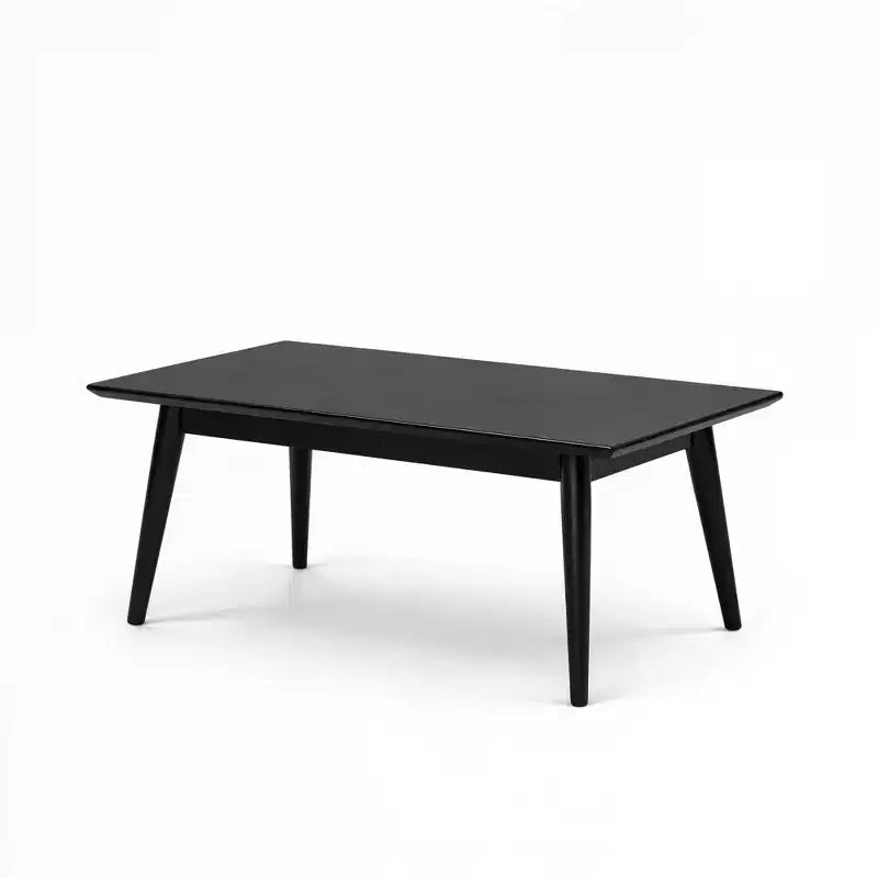 Table basse rectangulaire de style Mid-Century Modern (102 x 51 cm / 1020 mm x 510 mm)