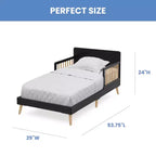 Lit pour tout-petit en bois Logan de Delta Children