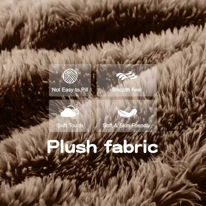 Canapé sectionnel d'angle en tissu peluche kaki clair de 149 pouces avec oreillers et pouf (connexion à boucle)