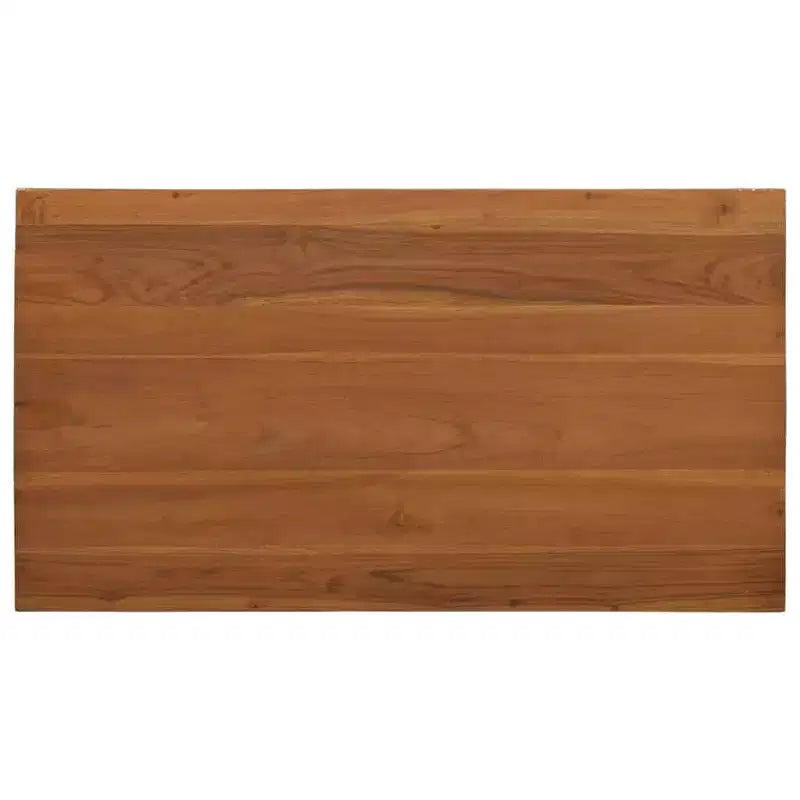 vidaXL Table Basse en Bois de Teck - 90 x 50 x 35 cm