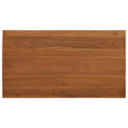 vidaXL Table Basse en Bois de Teck - 90 x 50 x 35 cm