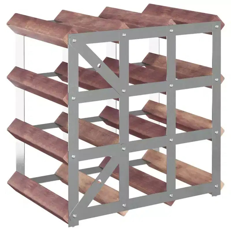 vidaXL Casier à Bouteilles de Vin Support de Bouteilles de Vin Rangement de Vin Bois Massif
