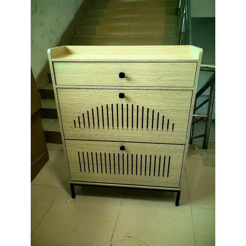 Shoe Cabinet with 2 Doors and 1 Drawer