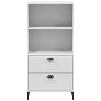 vidaXL Bibliothèque Étagère de Rangement pour Livres Meuble Présentoir Bureau Pin Massif