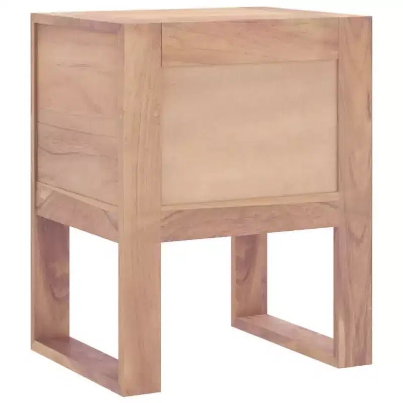 vidaXL Table de chevet 40x30x50 cm Bois de teck massif