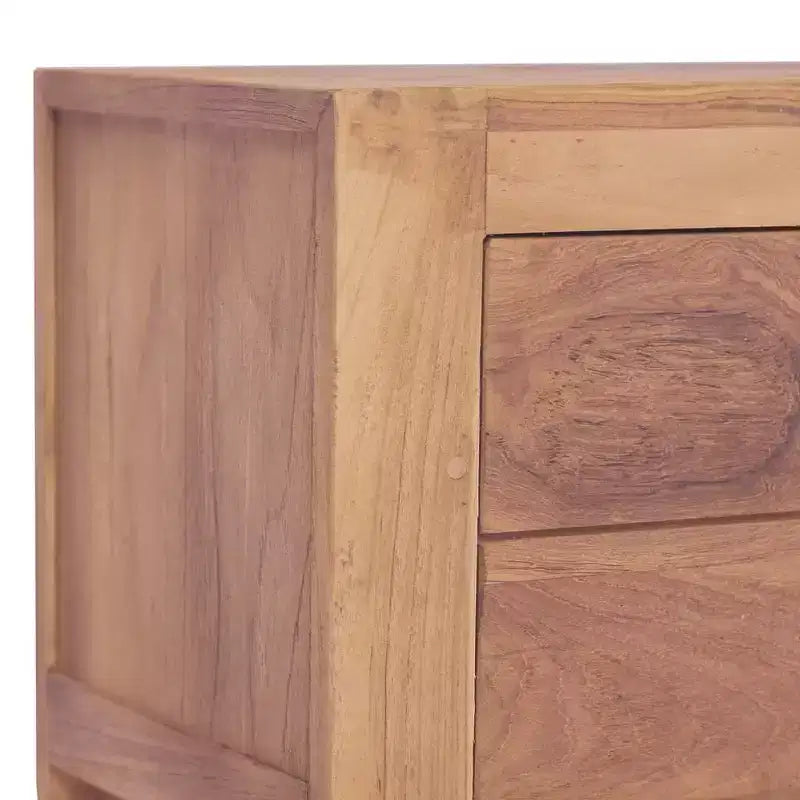 vidaXL Table de chevet 40x30x50 cm Bois de teck massif
