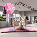 Tapis de gymnastique pliable GustoWave 60x180x5 cm et 60x190x3 cm - Tapis d'exercice avec poignées pour la salle de sport à domicile, le yoga, la gymnastique et l'entraînement des enfants