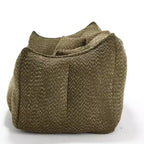 Fauteuil Poire Okak avec Mousse Haute Résilience, Canapé Paresseux Confortable avec Accoudoirs et 2 Places, Fauteuil de Salon Moderne