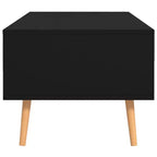 vidaXL Table basse blanche en bois d'ingénierie Table basse moyenne