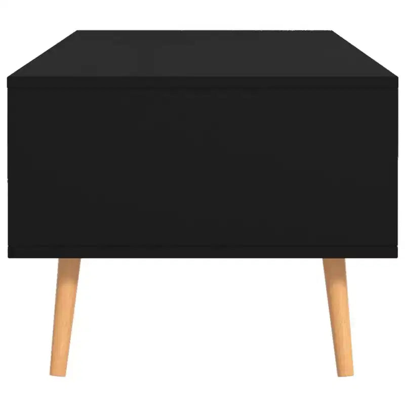 vidaXL Table basse blanche en bois d'ingénierie Table basse moyenne