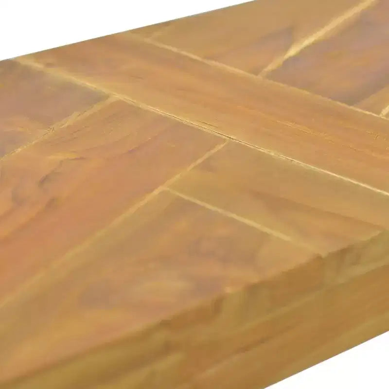vidaXL Console 110x35x75 cm Bois de teck massif