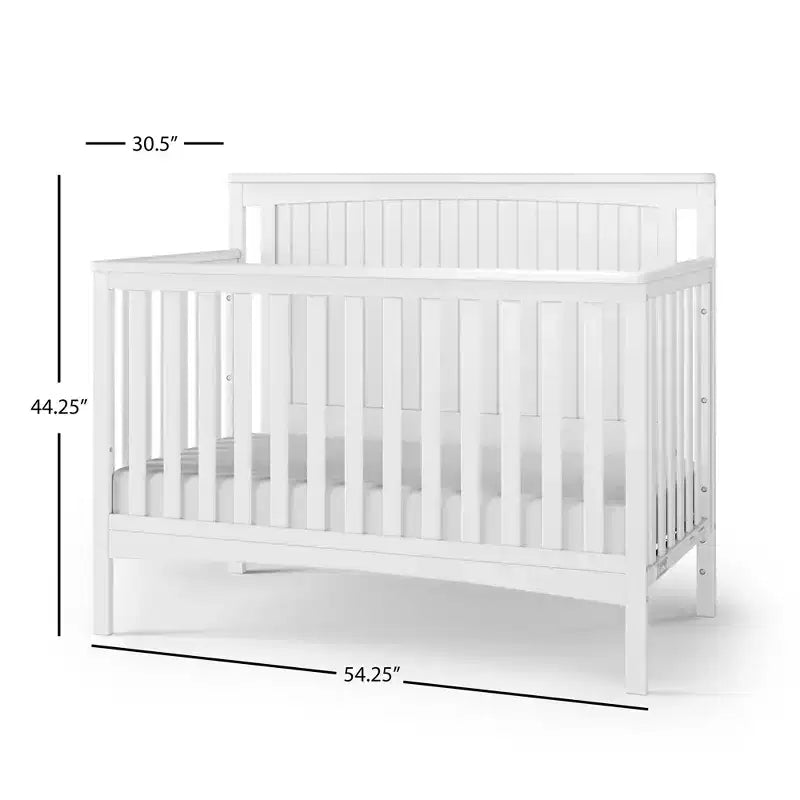 Lit de bébé convertible 4-en-1 Child Craft Scout, se transforme en lit de repos, en lit pour tout-petit et en lit pleine grandeur, 3 positions de matelas, finition sécuritaire pour bébé