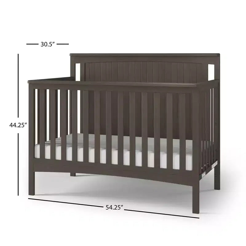 Lit de bébé convertible 4-en-1 Child Craft Scout, se transforme en lit de repos, en lit pour tout-petit et en lit pleine grandeur, 3 positions de matelas, finition sécuritaire pour bébé