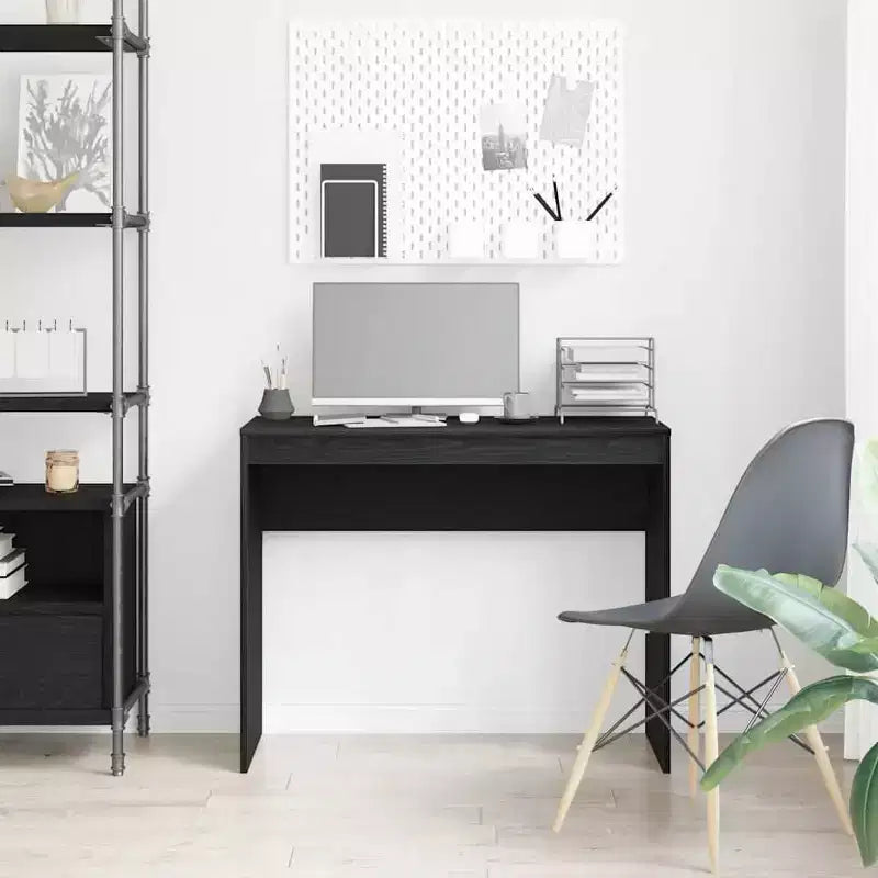 vidaXL Bureau Chêne Sonoma Bois d'Ingénierie Petit Bureau Minimaliste
