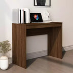 vidaXL Bureau Chêne Sonoma Bois d'Ingénierie Petit Bureau Minimaliste