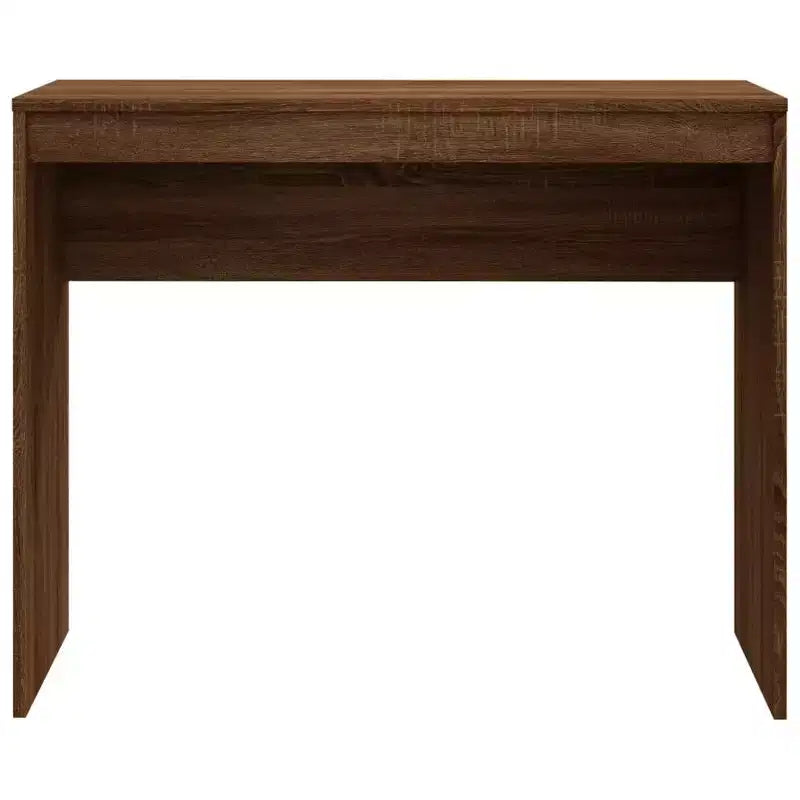 vidaXL Bureau Chêne Sonoma Bois d'Ingénierie Petit Bureau Minimaliste