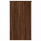 vidaXL Bureau Chêne Sonoma Bois d'Ingénierie Petit Bureau Minimaliste
