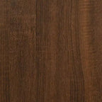 vidaXL Bureau Chêne Sonoma Bois d'Ingénierie Petit Bureau Minimaliste