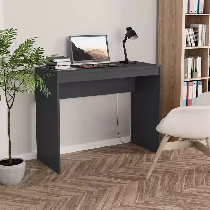 vidaXL Bureau Chêne Sonoma Bois d'Ingénierie Petit Bureau Minimaliste