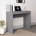 vidaXL Bureau Chêne Sonoma Bois d'Ingénierie Petit Bureau Minimaliste