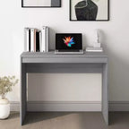vidaXL Bureau Chêne Sonoma Bois d'Ingénierie Petit Bureau Minimaliste