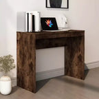 vidaXL Bureau Chêne Sonoma Bois d'Ingénierie Petit Bureau Minimaliste