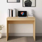 vidaXL Bureau Chêne Sonoma Bois d'Ingénierie Petit Bureau Minimaliste