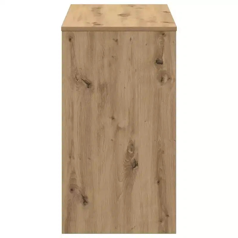 vidaXL Bureau Chêne Sonoma Bois d'Ingénierie Petit Bureau Minimaliste