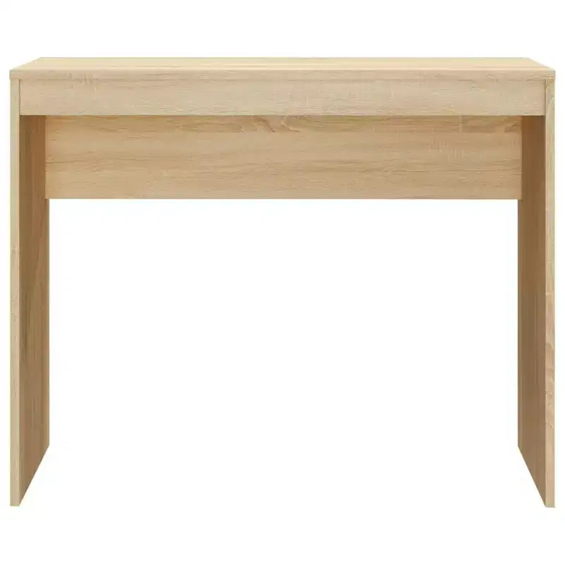 vidaXL Bureau Chêne Sonoma Bois d'Ingénierie Petit Bureau Minimaliste