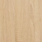 vidaXL Bureau Chêne Sonoma Bois d'Ingénierie Petit Bureau Minimaliste