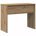 vidaXL Bureau Chêne Sonoma Bois d'Ingénierie Petit Bureau Minimaliste