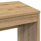 vidaXL Bureau Chêne Sonoma Bois d'Ingénierie Petit Bureau Minimaliste