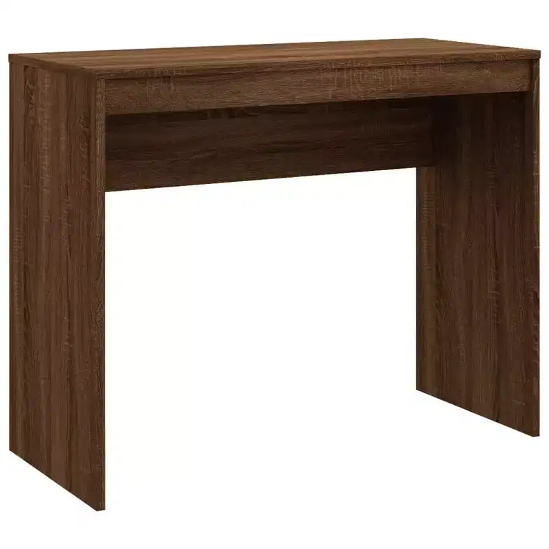 vidaXL Bureau Chêne Sonoma Bois d'Ingénierie Petit Bureau Minimaliste