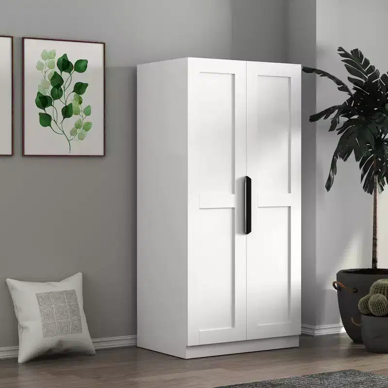 Garde-manger de cuisine de 160 cm, buffet autonome avec portes et étagères pour salon et salle à manger
