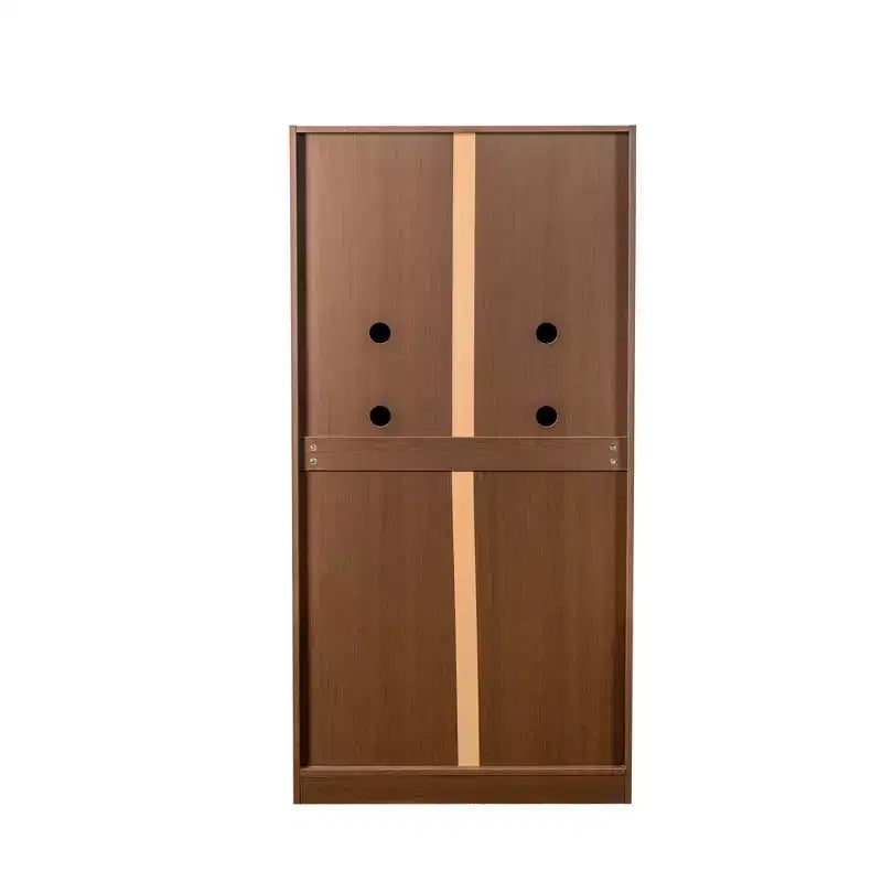 Garde-manger de cuisine de 160 cm, buffet autonome avec portes et étagères pour salon et salle à manger
