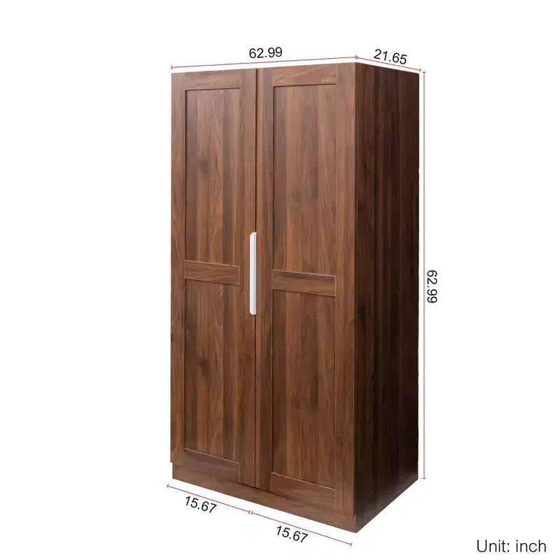 Garde-manger de cuisine de 160 cm, buffet autonome avec portes et étagères pour salon et salle à manger